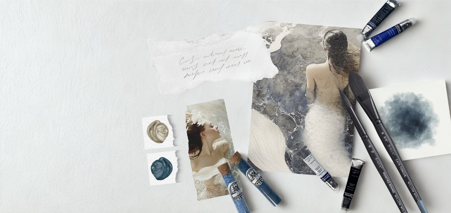 Siren® Synthetic Squirrel Brushes