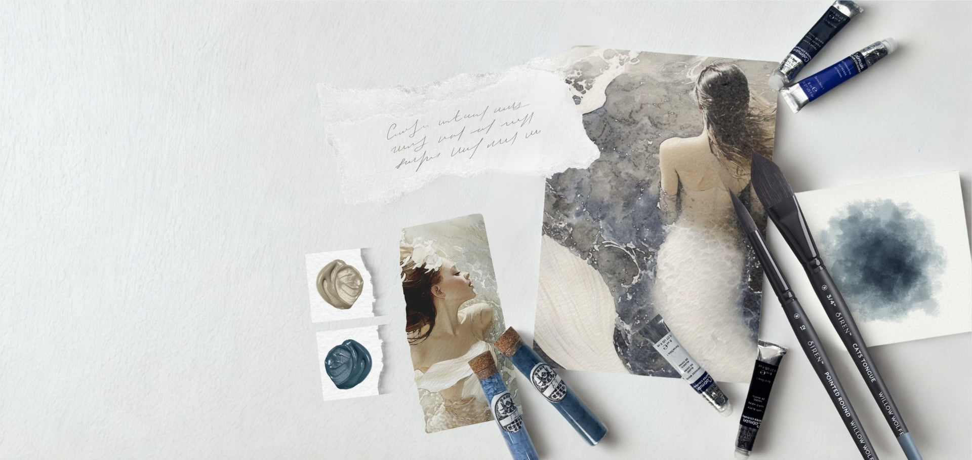 Siren® Synthetic Squirrel Brush Sets