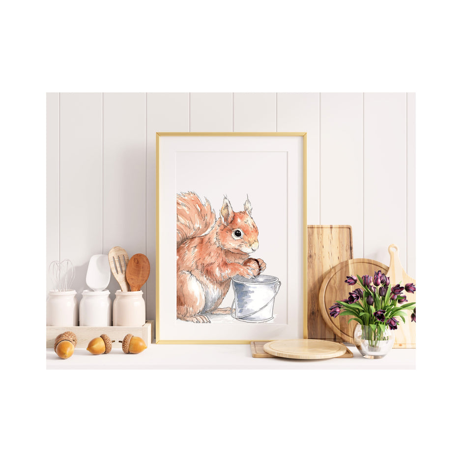 Cute Critters Watercolor Workbook by Willow Wolfe