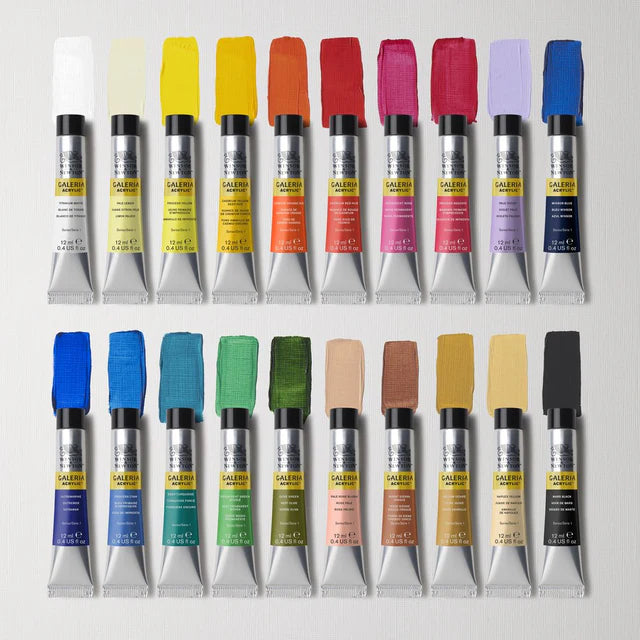 Winsor & Newton Galleria Paint Set:20 Tubes