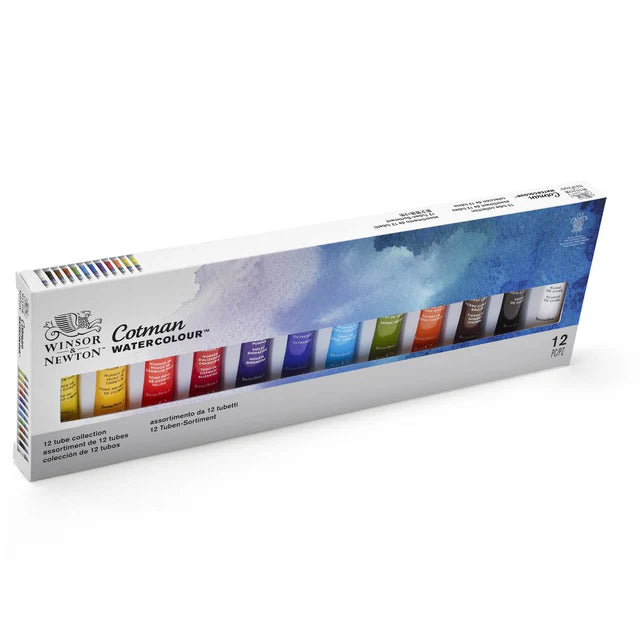 Winsor & Newton Cotman Tube Set: 12 Colours