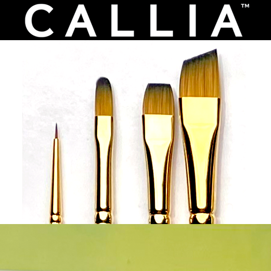 Callia® Mixed Media Try-It Brush Set, Synthetic Sable: Set 600