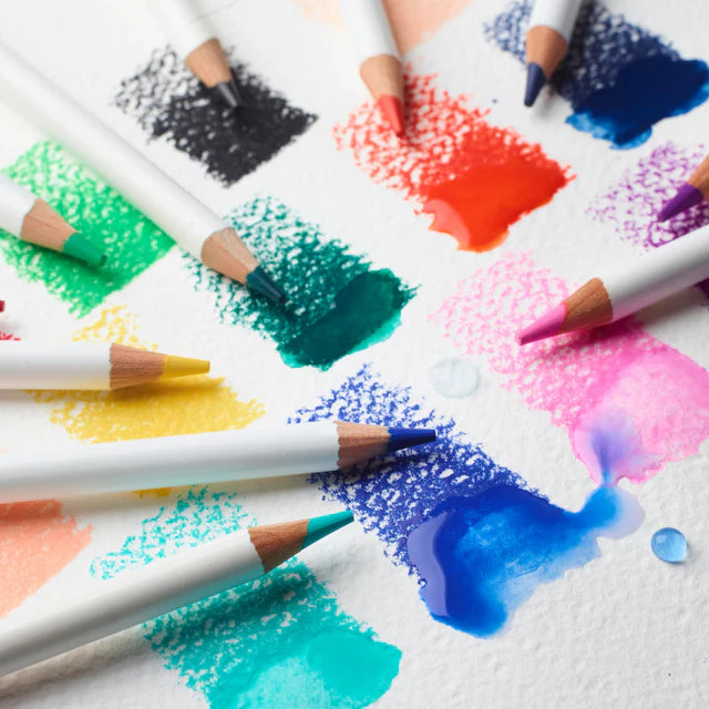 Winsor & Newton Studio Collection Watercolour Pencil Tin - 12pc