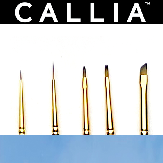 Callia® Detail Brush Set, Synthetic Sable: Set 400