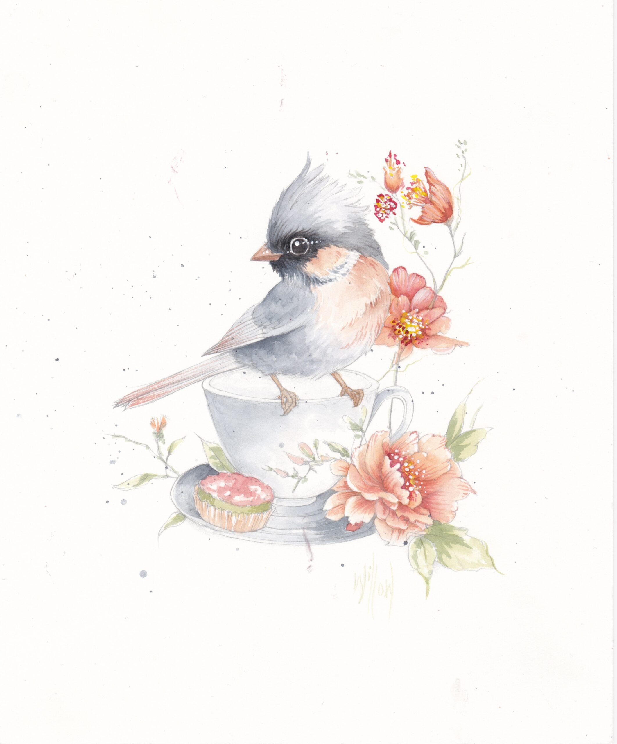 Feathers & Finery Watercolor Workbook