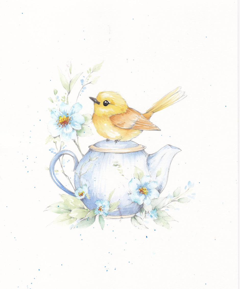 Feathers & Finery Watercolor Workbook