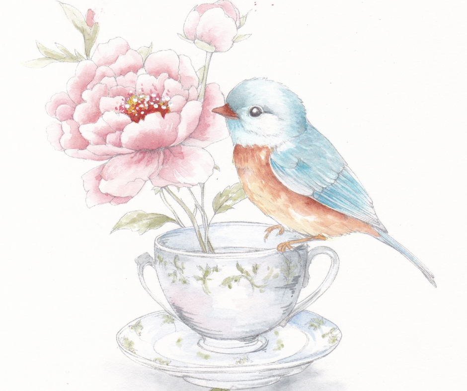 Feathers & Finery Watercolor Workbook