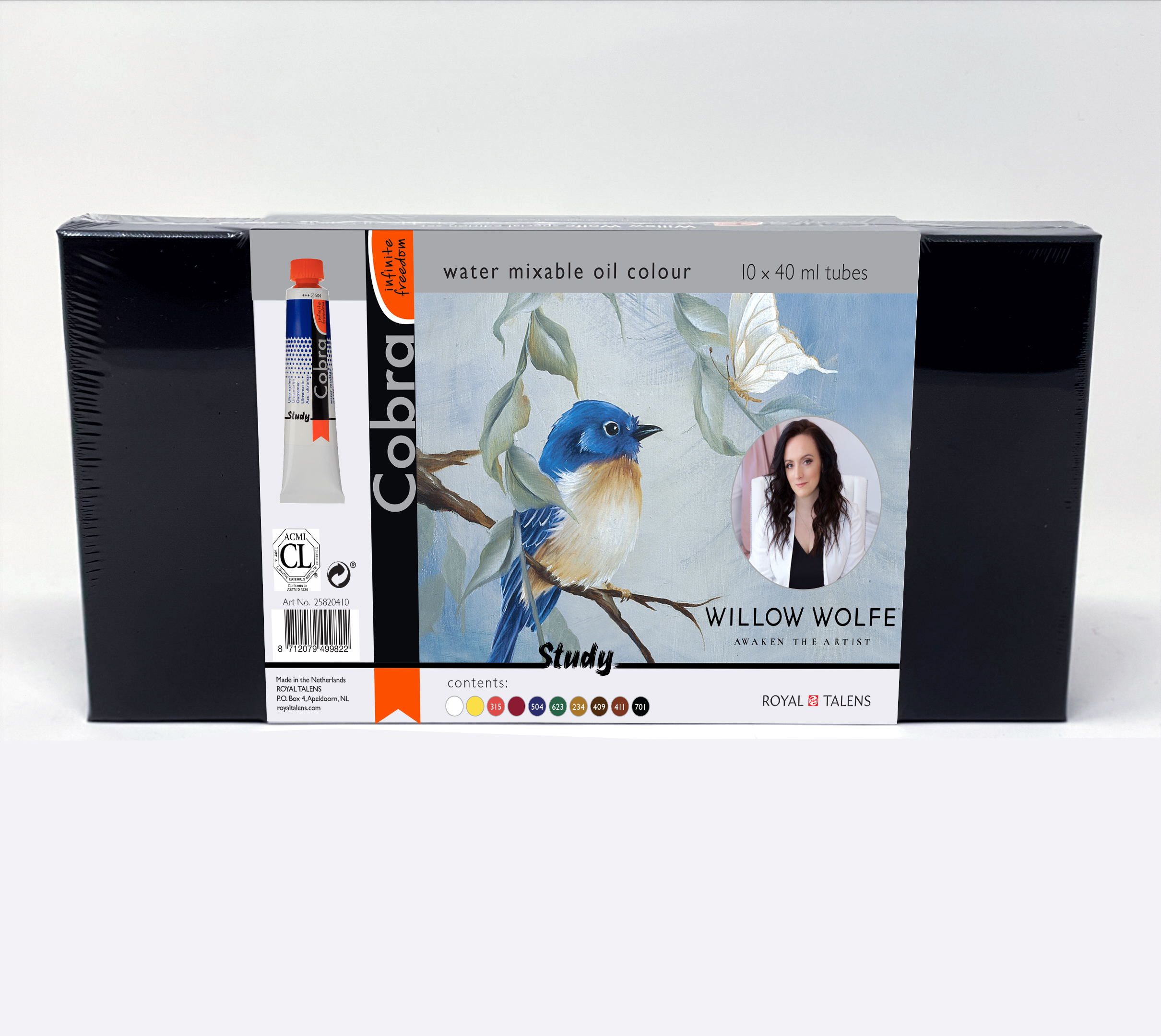 Willow Wolfe Callia Artist Brushes - All Media Starter Set