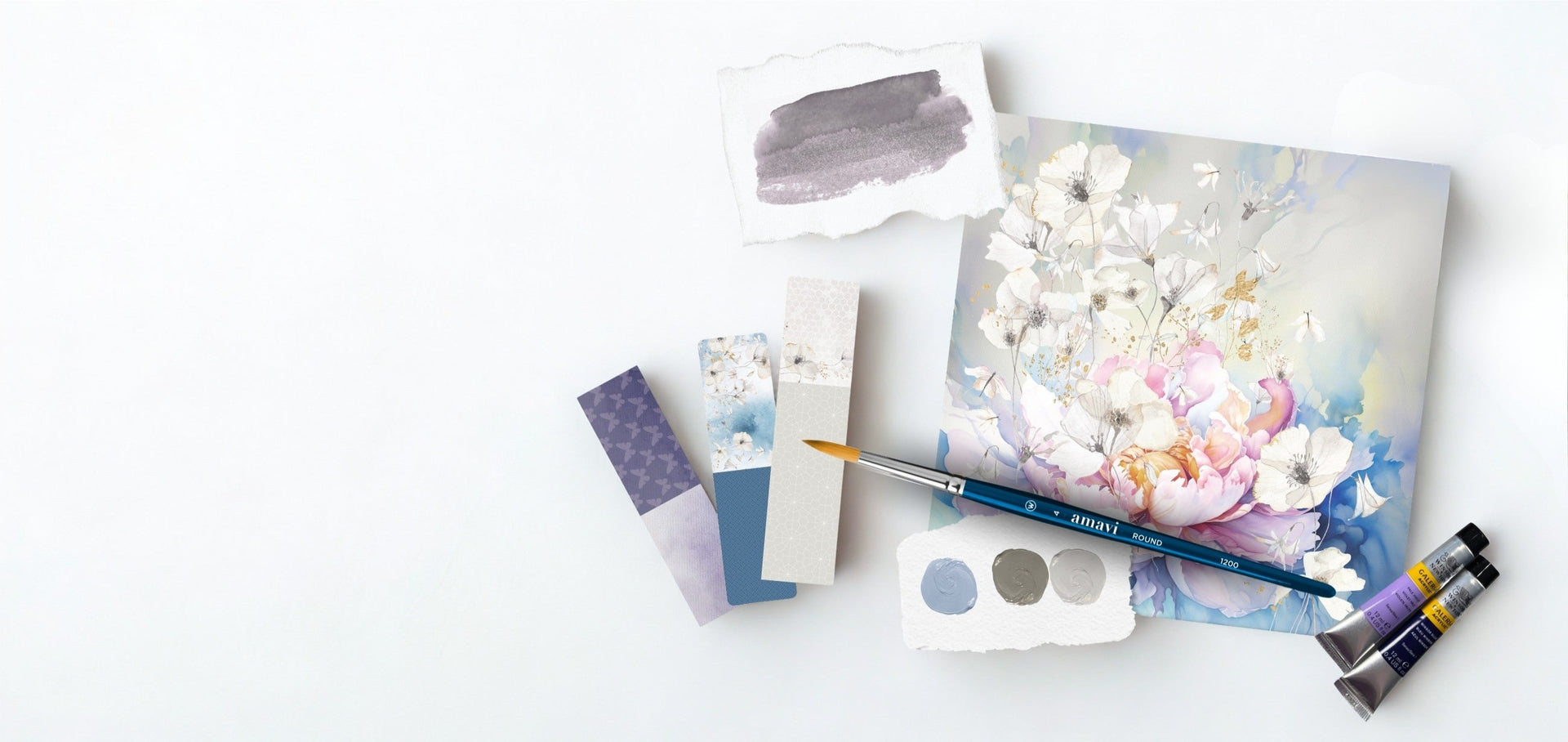 Amavi® Mixed Media Artist  Brushes