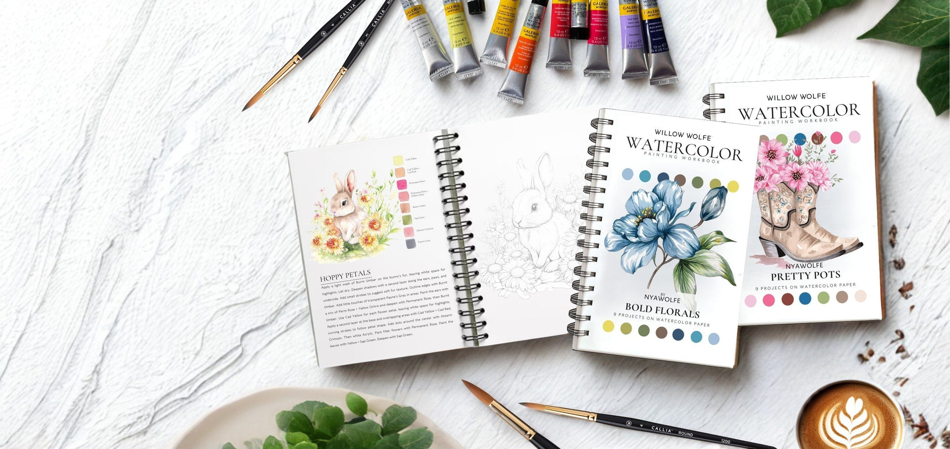 Watercolor Workbooks