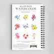 Bold Flowers Watercolor Workbook