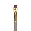 Nyah™ Chisel Blender Synthetic Kolinsky Sable Artist Brushes: Willow Wolfe