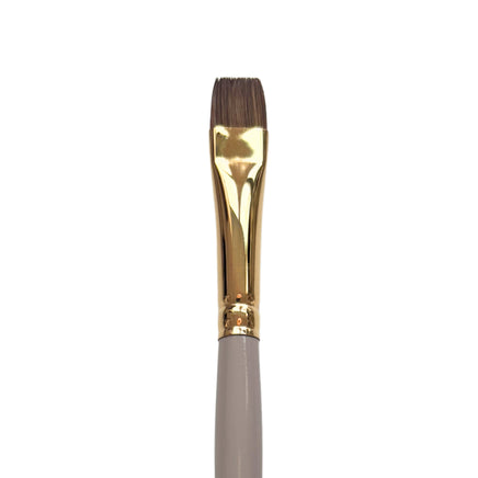 Nyah™ Chisel Blender Synthetic Kolinsky Sable Artist Brushes: Willow Wolfe
