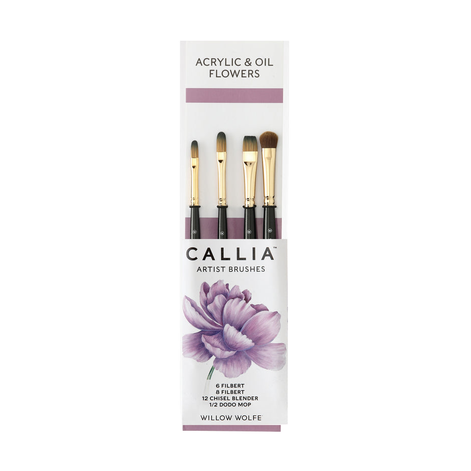 Callia® Acrylic & Oil Flowers,  Mixed Synthetics: Set 1500
