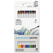 Winsor & Newton Studio Collection Watercolour Pencil Tin - 12pc