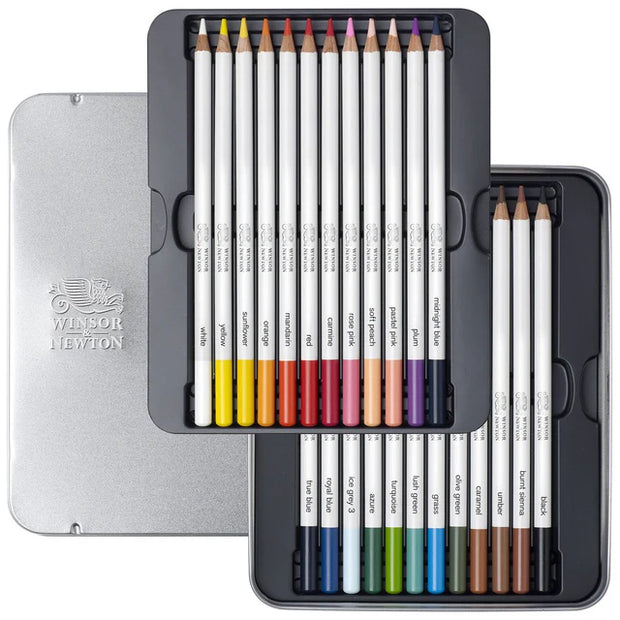 WN Studio Collection Watercolour Pencil Tin - 24pc