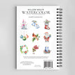 Happy Holidays Watercolor Workbook by Willow Wolfe