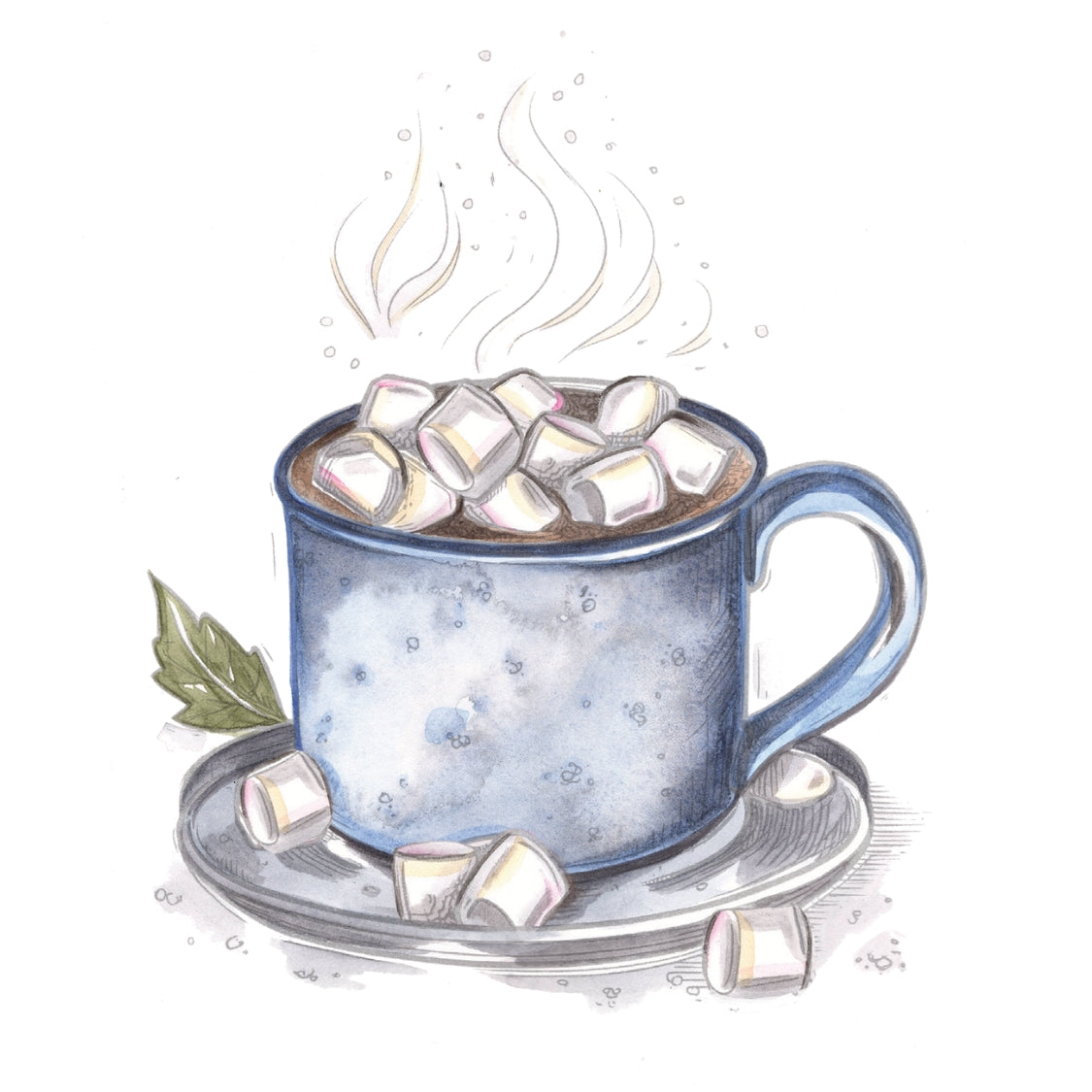 Winter Glow Watercolor Workbook By Nya Wolfe