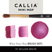 Callia® Mini Mop Synthetic Wave Artist Brush