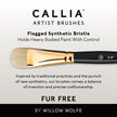 Callia® Dodo®  Drybrush Synthetic Bristle Artist Brush