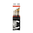 Callia® Dagger Brush Set, Synthetic Sable: Set 800