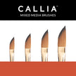 Callia® Dagger Brush Set, Synthetic Sable: Set 800