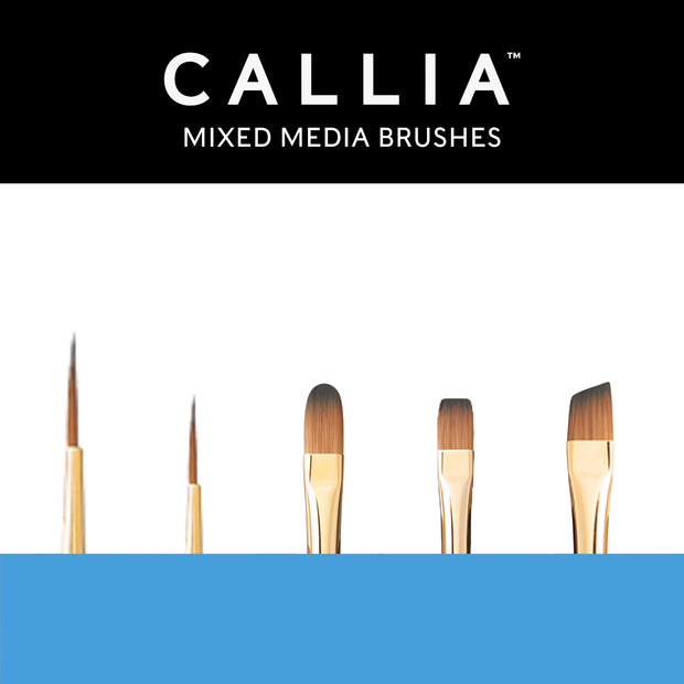 Callia® Detail Brush Set, Synthetic Sable: Set 400
