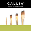Callia® Mixed Media Try-It Brush Set, Synthetic Sable: Set 600