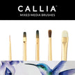 Callia® Watercolor Details Brush Set, Synthetic Sable: Set 1300