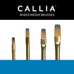 Callia® Flat Shapes Brush Set, Synthetic Sable: Set 700