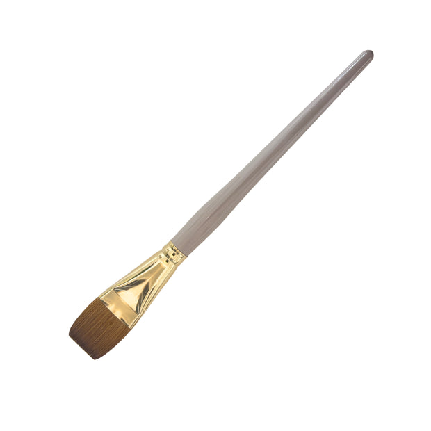 Nyah™ Flat Wash Synthetic Kolinsky Sable Artist Brushes: Willow Wolfe