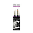 Callia® Super Fine Round Brush Set, Synthetic Sable: Set 300