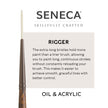 Seneca® Rigger Premium Synthetic Bristle Paint Brush by Willow Wolfe