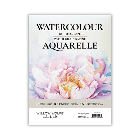 Hotpress Watercolour Paper: Premium 100% Cotton