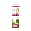 Callia® Watercolor Landscapes Brush Set, Synthetic Sable: Set 1100