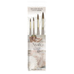 Nyah™ Premium Synthetic Kolinsky Rounds Set: Includes 2, 6, 8 and 10 Round