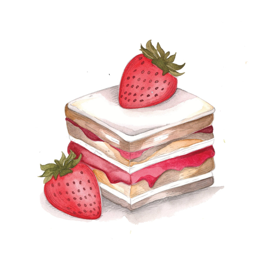 Sweet Treats Watercolor Workbook by Nya Wolfe