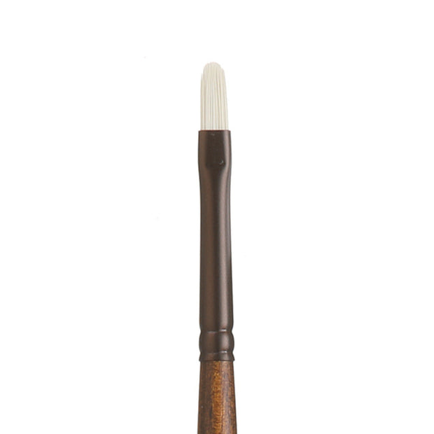 Seneca® Filbert Premium Synthetic Bristle Paint Brush by Willow Wolfe