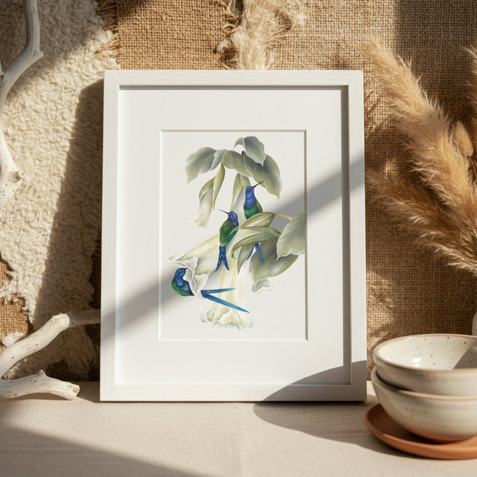 Vintage Hummingbirds Oil Workbook by Willow Wolfe - Limited Quantities