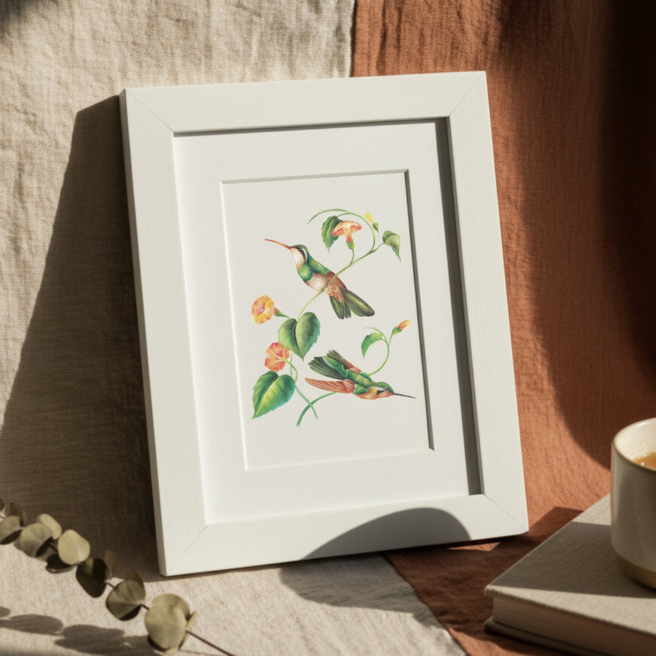 Vintage Hummingbirds Oil Workbook by Willow Wolfe - Limited Quantities