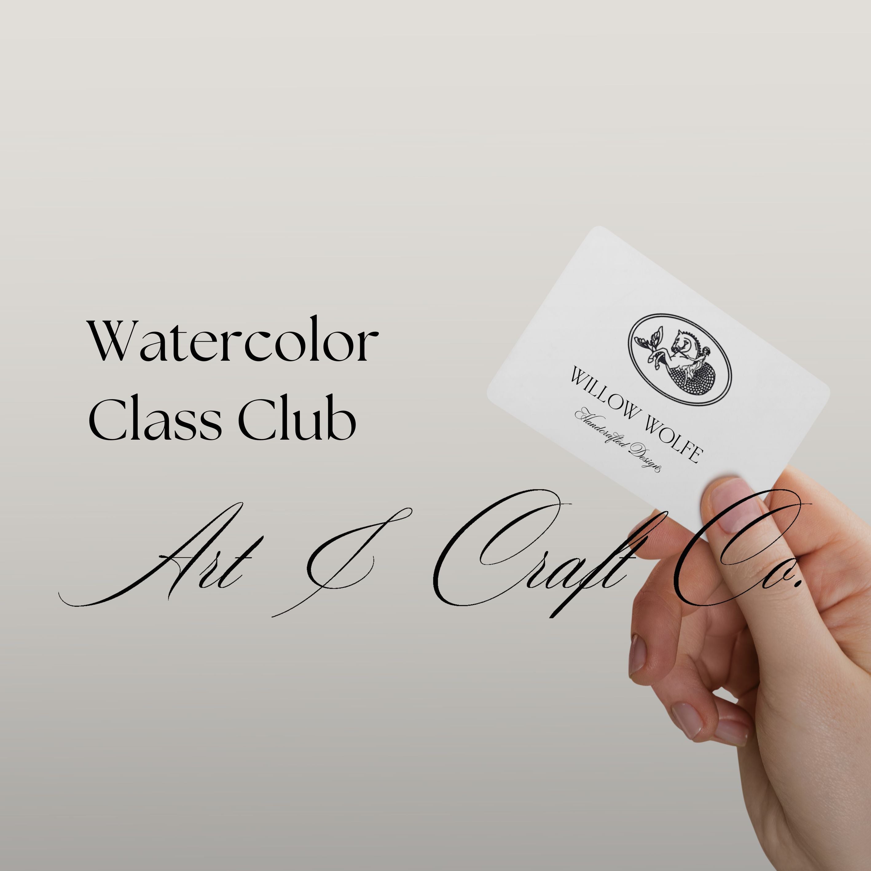 Watercolor Class Club