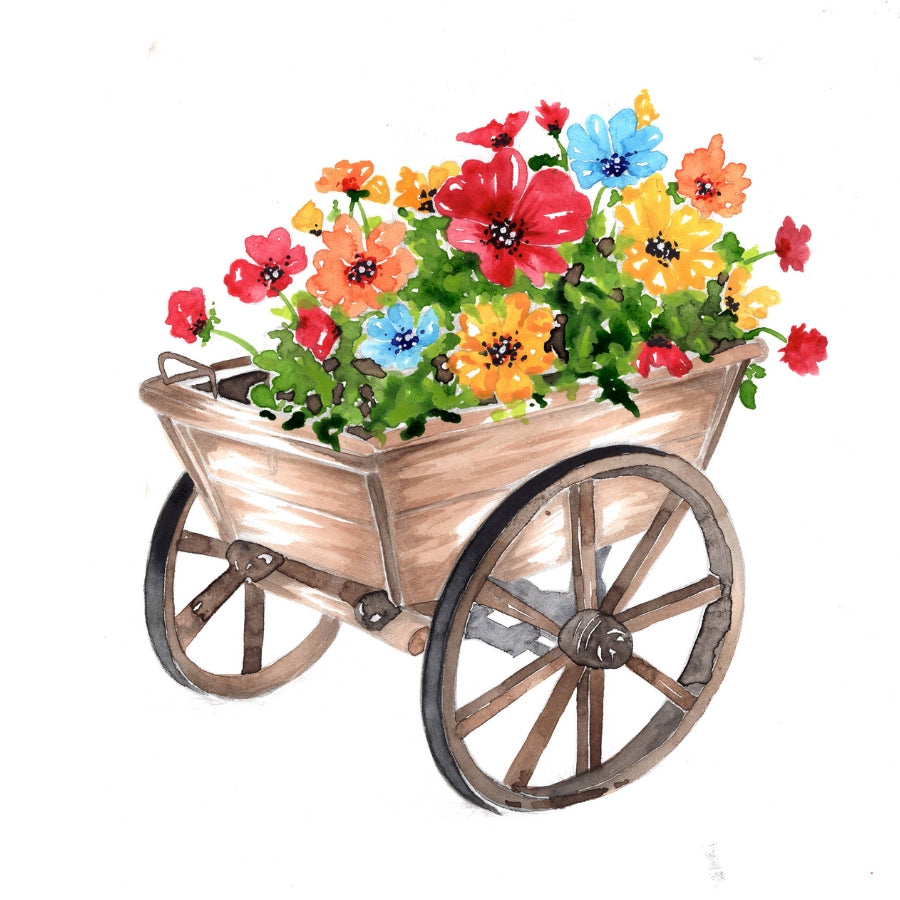 Pretty Pots Watercolor Workbook by Nya Wolfe