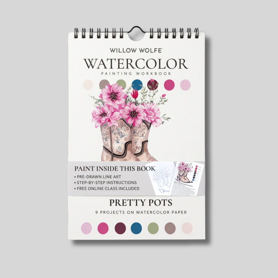 Pretty Pots Workbook (Vertical Format)