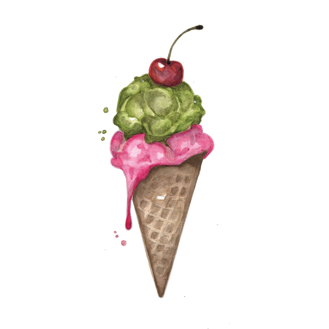 Sweet Treats Watercolor Workbook by Nya Wolfe