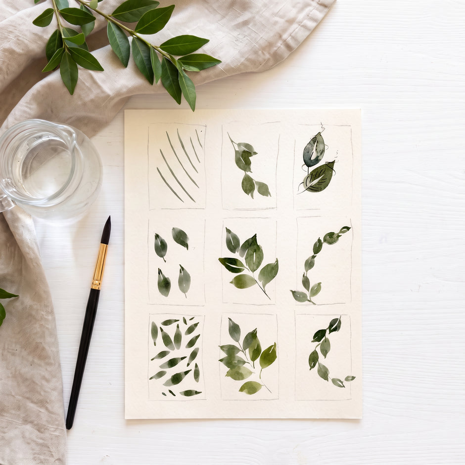 Watercolor Flowers for Beginners Course