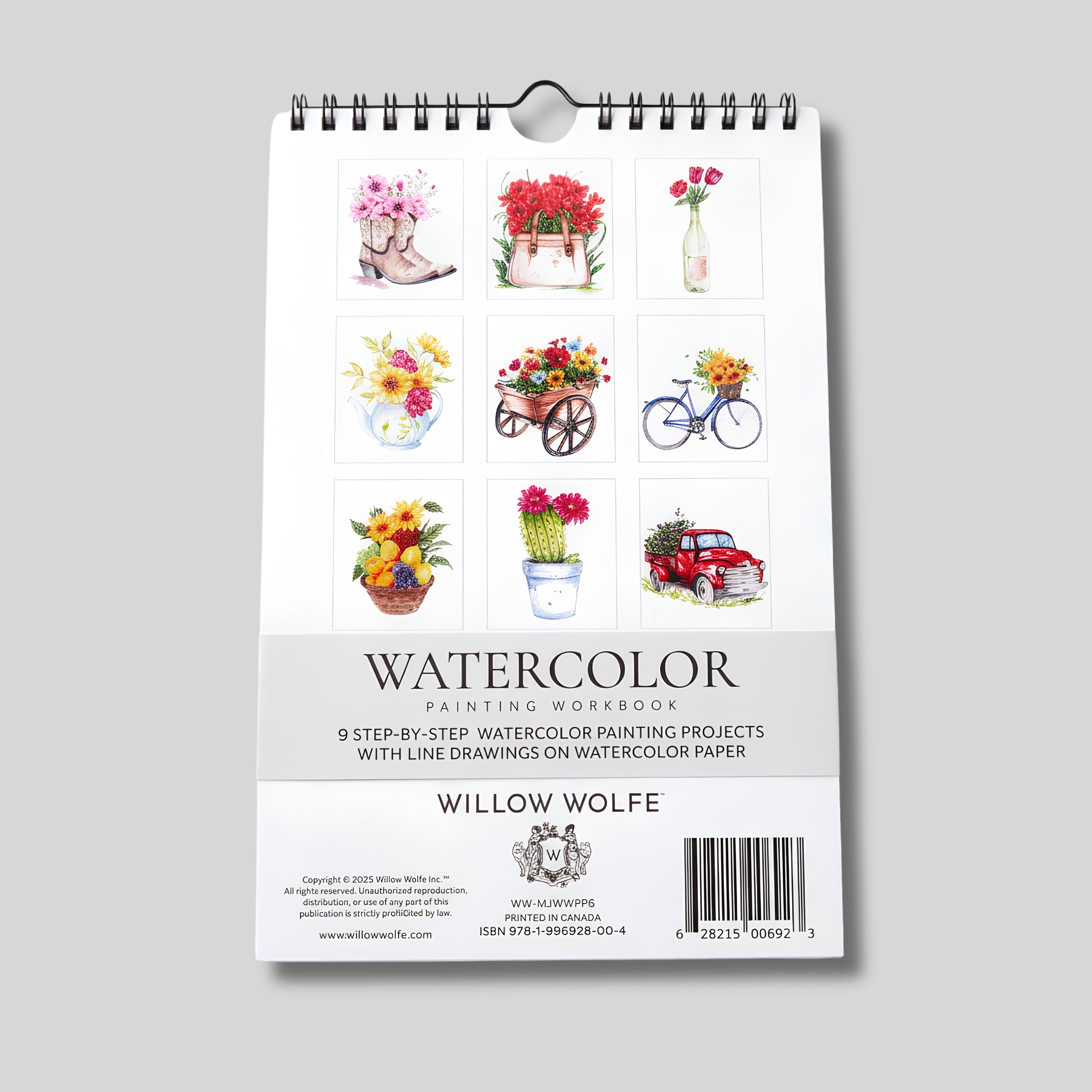 Pretty Pots Workbook (Vertical Format)