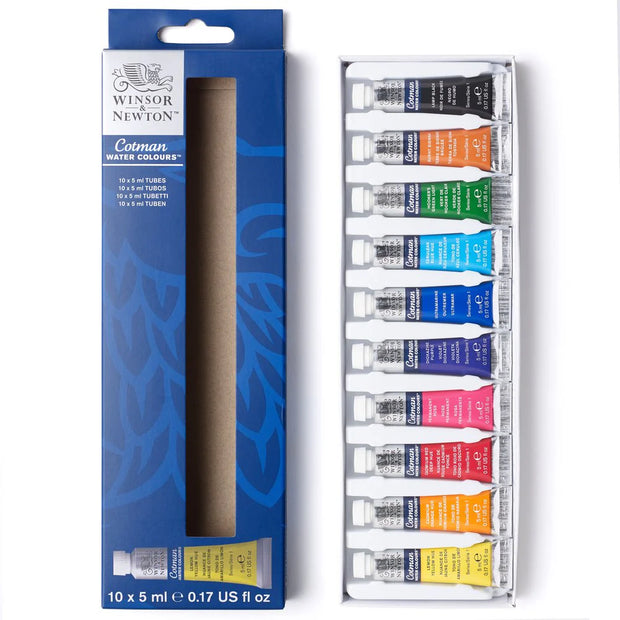 Cotman Watercolour Introductory Tube Set