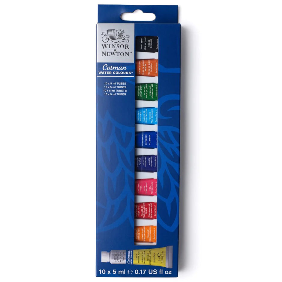 Cotman Watercolour Introductory Tube Set