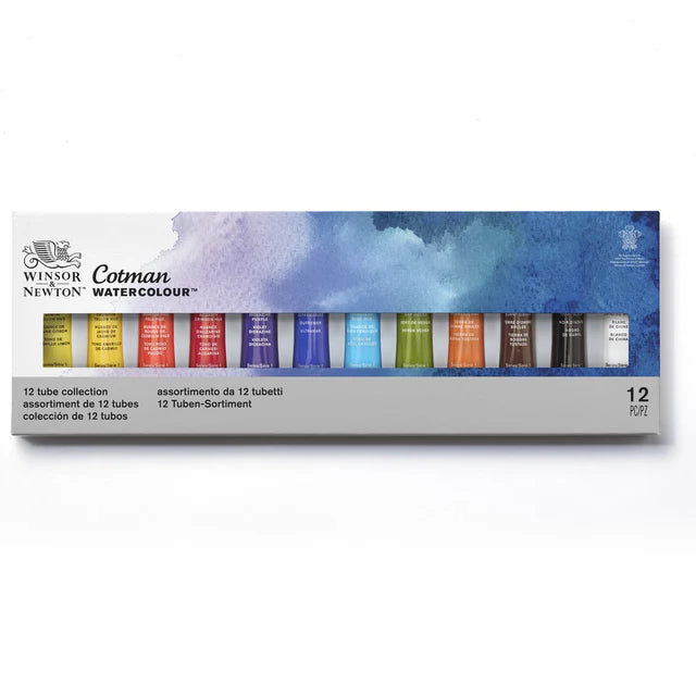 Winsor & Newton Cotman Tube Set: 12 Colours