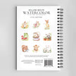 Cute Critters Watercolor Workbook by Willow Wolfe